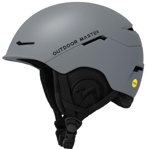 OutdoorMaster ELK MIPS Ski Helmet - Snow Sport Helmet Snowboard Helmet for Men Women & Youth