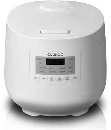 6-Cup / 1.5 Qt. (Uncooked) Micom Rice Cooker and Warmer, Steamer basket, 11 Operating Modes: White Rice, Brown Rice & More, Nonstick Inner Pot, Made in Korea, Small Rice Cooker, Multi Cooker, CR-0641F