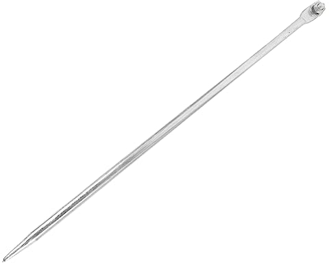 ANDRESLAD Erdungsstab aus Eisen Heißverzinkter Erdungsstift für Elektrische Installationen Erdungsstange für Antennen und Satellitenschüsseln Geeignet für Elektrische Zäune Langlebig und Wetterfest