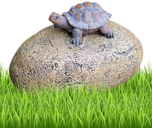 Uozonit Nascondi chiave Rock falso, chiave nascosta Rock - Pietra portaoggetti nascosta per chiave,Pietra di roccia finta ignifuga per un nuovo proprietario di casa per qualcuno che viaggia molto