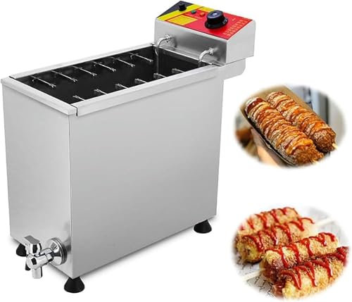 FLTRGO Máquina para Hacer Palitos de Perritos Calientes de Queso Comercial,Máquina para Hacer Palitos de Perritos Calientes de Queso Comercial,Capacidad de 25L~/