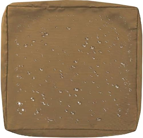 Impermeabili Fodere per Seduta del Divano con Cerniera 50x50 60x60 per Interni Ed Esterni, Patio, Mobili in Rattan Cuscini per Divano Esterno Giardino Sofa Cover Rimovibili(Color 5,50x55x10cm(1pc))