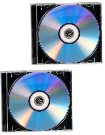 SEWACC 2juegos Disco CD-r Grabable CD Virgen para Grabación De Música Discos CD-r De Grabable Virgen CD para Videoclubs y Coleccionistas