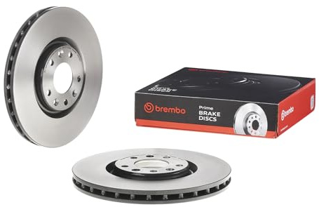 BREMBO 09.A185.21 bromsskivor, set med 2