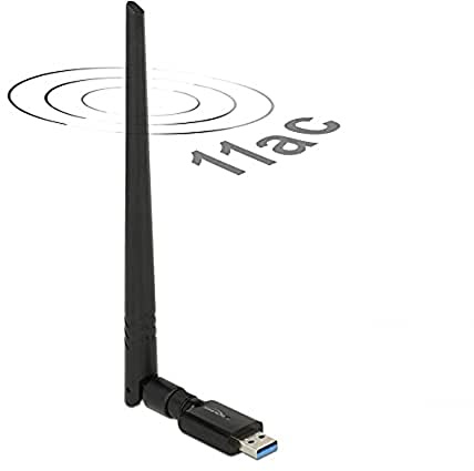 DeLock USB 3.0 Dualband WLAN + antenn