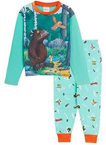Gruffalo Boys Pyjamas 7-8 Years Green