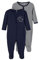 NAME IT 2er Pack Schlafanzüge aus Bio-Baumwolle Dark Sapphire-74