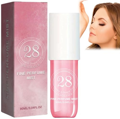 28# Long Lasting Body and Hair Fragrance Mist - Roll on Perfume for Women