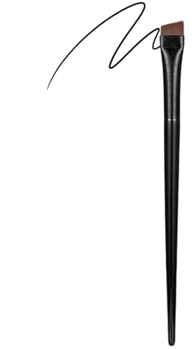 Brow Brush, Angled Eyeliner, Angled Eyebrow Brush, Fine Angled Precision Eye Liner Makeup Brush With Angled Tip For Lining/Shaping Eyes And Brows, Ultra Thin Eye Brow Slanted Flat Angle Makeup Tool