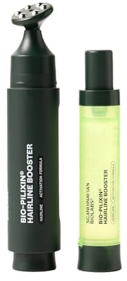 Scandinavian Biolabs Bio-Pilixin® Hairline Booster – formula attivante con applicatore massaggiante, per la longevità del bordo frontale, vegano, 15 ml