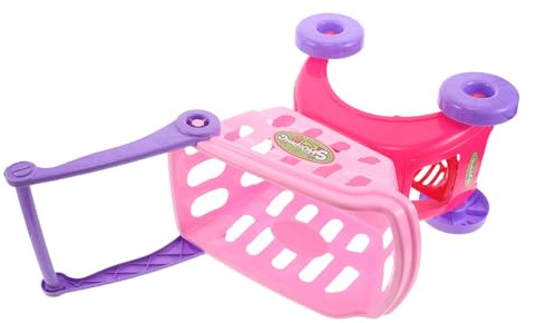 WOONEKY Jeu de Jeu de supermarché pour Enfants Chariots de Courses Mini Panier Chariot de supermarché de Caddie
