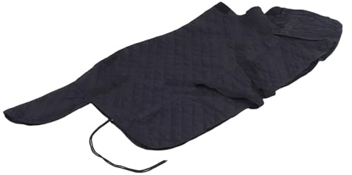 Focket Manta para Caballos, Manta Impermeable y Transpirable, sin Aislamiento, con Cinchas Cruzadas Bajas, Correas Elásticas Ajustables para Las Piernas para Pastos Estables de Granero
