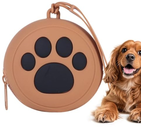 Riñonera De Adiestramiento Canino Bolsa portátil impermeable de silicona