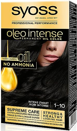 Syoss Color Oleo Intense 1-10 zwart haarverf - 1set