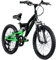 Galano Kinderfahrrad MTB 20 Zoll Fully FS180 Fahrrad Full Suspension ab 6 Jahre (schwarz/grün, 31 cm)