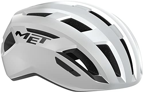 MET Vinci MIPS Helmet, White/Silver Matte, Large