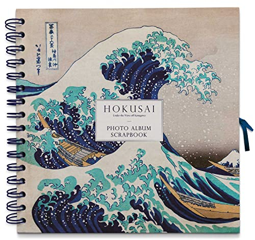 Grupo Erik Blumen Fotoalbum zum selbstgestalten Weiße Seiten - Japanische Kunst Fotoalbum zum Einkleben - Scrapbook Weiße Seiten 26 x 26 cm