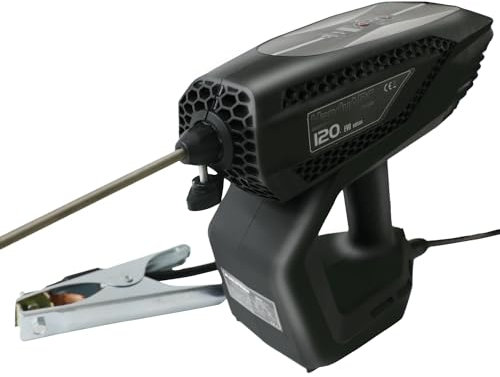 Decapower Saldatore 120A Saldatore ad arco Inverter MMA Saldatura elettrica Saldatura portatile (HANDYARC-120)
