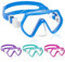 Taucherbrille Kinder,Schwimmbrille mit Nasenschutz für Jungen Mädchen,180° Schnorchelmaske mit Ohrstöpsel,Anti-Leck Tauchmaske Kinder für 4-12 Jahre - Blau