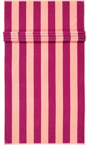 Cawö Strandtücher Beach Tropical Streifen 5577 Sunset - 22