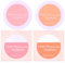 Under Eye Concealer Brightener & Correctors, Long Lasting Hydrating Waterproof Concealer for Eyes, Correcting Pink Cream for Dark Circles and Spots, Instant Results (LightRose+Warm Nude)
