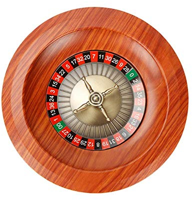 Greatideal Russisches Roulette Aus Holz, Tischspiel Lotterie Plattenspieler Roulette Radsatz, Desktop-Unterhaltungsprodukte Plattenspieler Freizeit Tischspiele, Für Heimspielabend Oder Clubparty