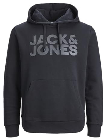 Jack & Jones Jjecorp Logo Noos - Sudadera con capucha para hombre