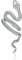 PRAYMOS Schlangenring 925 Sterlingsilber Einstellbarer Rings Bohemia Schlangen Ring Stapelbare Band Punk für Frauen Damen Herren Männer Unisex Halloween Schmuck