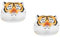 Amosfun 2 STK Kopfkissen Tiger Puppe Tiger entwarf Kissen Tiger entzückende Tigerpuppe Maskottchen entzückendes Tigerspielzeug gefüllte Tigerpuppe Plüsch