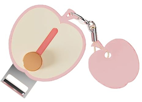 BommFu Éplucheurs De Pommes De Terre | Accessoire De Cuisine Rétractable De Poche Pour Éplucher - Éplucheur de avec Crochet,Pour Plein Air Camping Pique-Nique Voyage Préparation