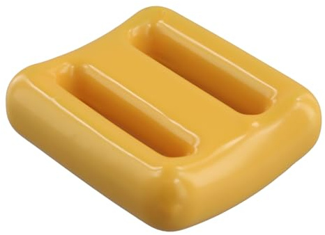 Fegtrtyoa Poids de Plongée pour Ceinture de Poids de Plongée sous-Marine Poids de Plongée en Plomb Enduits Poids de Plongée Enduits, Poids de Ceinture de Plongée 1000 G Jaune