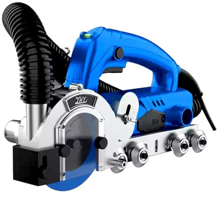 Pulitore elettrico professionale per giunti, macchina per la pulizia delle fughe delle piastrelle da 1200 W con 3 modalità, retrazione automatica per varie superfici di piastrelle domestiche 1set