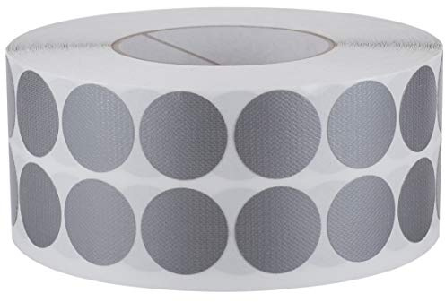 MASHPAPER Klebepunkte Silber 30 mm - 2500 Stück Gewebeklebepunkte auf Rolle