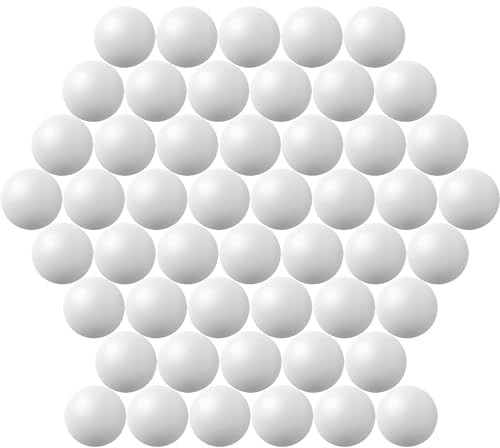 Palline da ping pong da 40 mm, confezione da 50 o 80 palline da tennis colorate assortite, in plastica, multicolori, divertenti palline da birra e ping pong, per birra, artigianato, decorazioni per