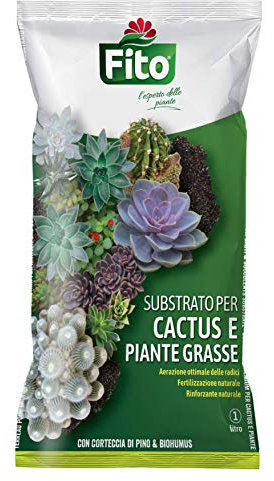 Fito SUBSTRATO CACTUS Terriccio 100% naturale e Piante Grasse