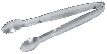 Sugar Tong, Stainless Steel Ice Tongs Mini Serving Tong Food Tong for Tea Bag, Salad, Ice, Appetizers, 10cm