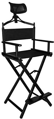 Tresice France Schminkstuhl aus Aluminium mit klappbarer Kopfstütze