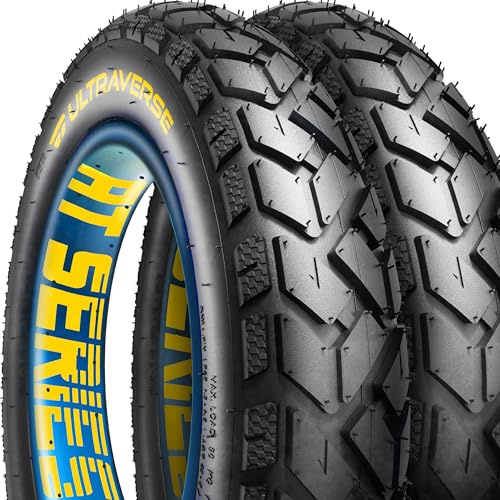 ULTRAVERSE 26x4 E-Bike Fat Tire - Robust, High-Performance 26inch Fat Tyre for MTB and Ebikes, Durable All-Terrain Directional Tread, Superior Density for Street & Trail Adventures-2 Unit