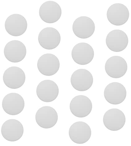 KONTONTY Anti-Slip Stickers 20Pcs Waterproof Round Adhesive Pads for Shower Bath Tub Stairs Non-Slip Safety Protection with Strong Grip and Easy Installation