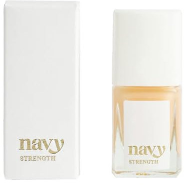 Navy Strength Nail Treatment - 12ml Keratin Boosting Nail Polish Treatment with Myrrh Resin and Amino Acid Complex | Quick Drying Formula for Stronger & Healthier Nails | Made in Italy