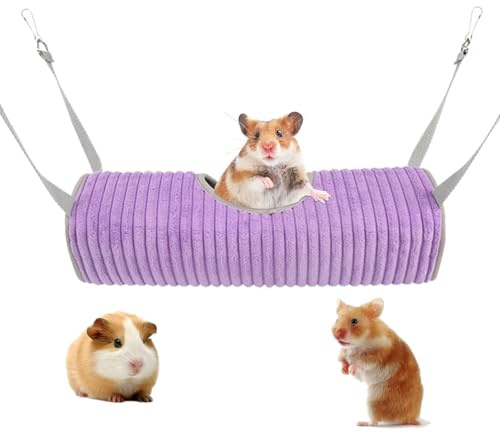 Hamaca para hurón, Cama de cálida para hámster, Cama pequeña para Mascotas, Hamaca pequeña para Ardillas, Chinchillas y Otros Animales pequeños
