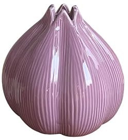 Vaso Squisito di Cipolla, Oggetti Decorativi in Vetro con Design intricato, Perfetto per Ufficio o Soggiorno, aggiunge Un Tocco Sofisticato