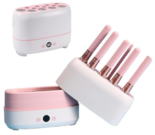 Sèche-cheveux de maquillage: sèche-cheveux de maquillage, et station de séchage éponge | Base en silicone sans glissement, accessoire cosmétique à séchage rapide, organisateur H