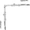MACO 52936 - Inversione angolare C con 2 i.S. argento (52936 con 2 i.S.)
