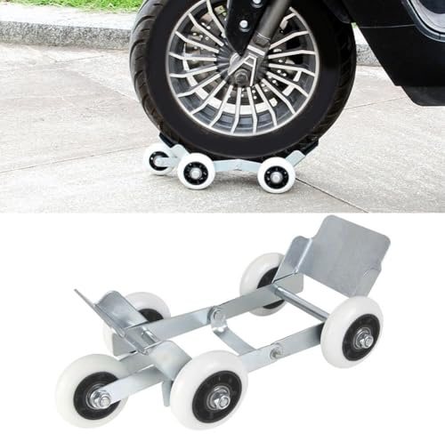 Opatiny Booster per veicoli elettrici per moto con pneumatici piatti di assistenza stradale, costruzione in metallo con design anticorrosione e resistente all'usura, universale per la maggior parte