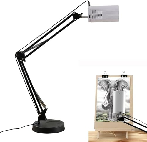 Projecteur de Dessin Portable, projecteur de Croquis Intelligent, Mise au Point et Taille d'image réglables, Correction des déformations des Bords, idéal pour Le traçage et la Peinture