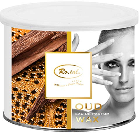 Ro.ial Warmwachs/Enthaarungswachs Dose für Haarentfernung - mit OUD Parfum - 400 ml !