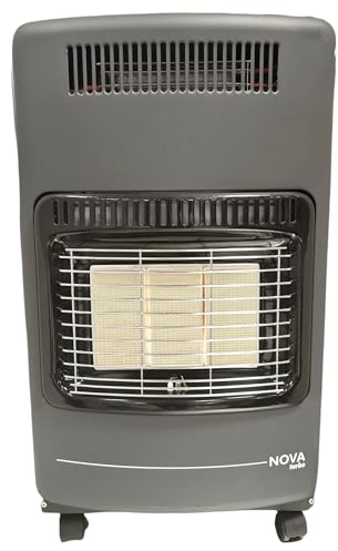 Briconess.com Stufa Ibrida Gas infrarossi con termoventilatore Elettrico 4200W + 1600W Nova Turbo Niklas