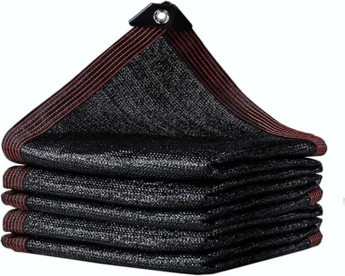 kikxj-Cubierta de Tela con protección Solar de 4x6 m, Red de Sombra para Plantas de jardín, Lona de Malla de Sombra para Patio, Red de Sombra para Cubierta de Plantas, Malla de protección Solar ne