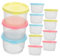 JOINPAYA Babybrei Behälter 150ml Mikrowellengeeignet Mini Für äuglinge Und Kleinkinder Farbe Zufällig